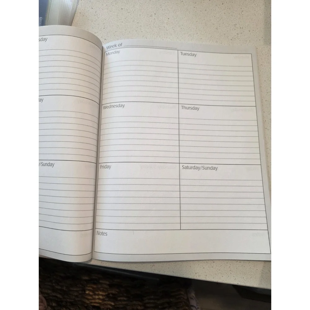 Weekly Planner Home Office‎ Mini Bundle– Undated Mini Clip Board